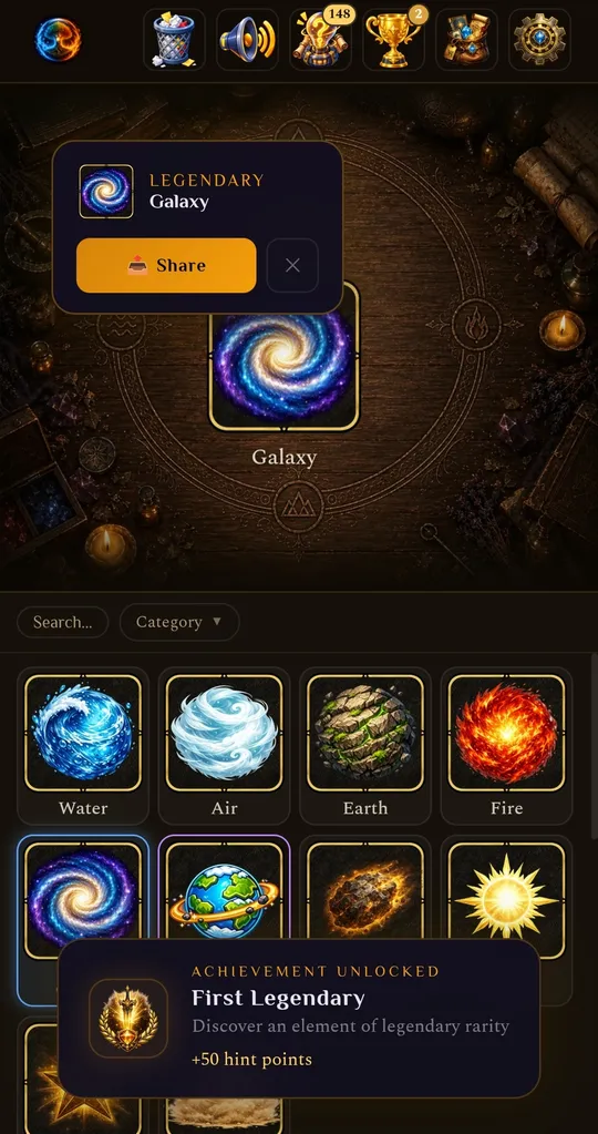 Discovering a legendary element